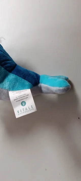 Peluche pesciolino azzurro