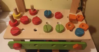 Banco de Trabajo de Madera Infantil