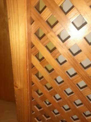 Cubre radiador de madera