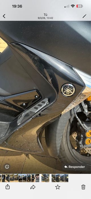 Yamaha Tmax 530 SX Negra