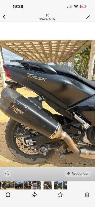 Yamaha Tmax 530 SX Negra