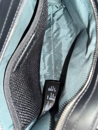 Cartera de mano Lacoste Negra y Gris