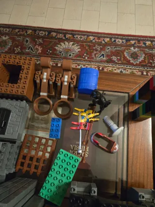 Set mattoncini tipo Lego circa 400 pezzi