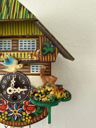 Reloj de Cucú Pequeño Decorado