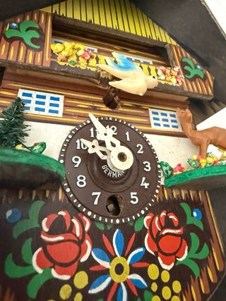 Reloj de Cucú Pequeño Decorado