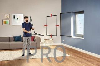 Tesa con zanzariera in alluminio 80 cm x 80 cm