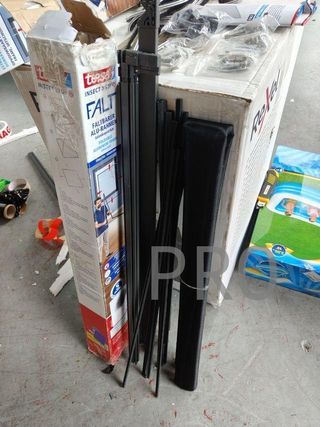 Tesa con zanzariera in alluminio 80 cm x 80 cm