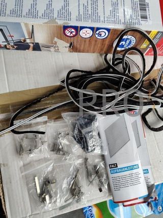 Tesa con zanzariera in alluminio 80 cm x 80 cm