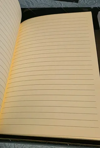 Agenda Biffi in pelle con placca in argento 925.