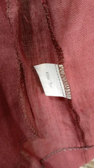 Giacca doppiopetto in lino corta