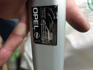 Barras portaequipajes Opel Zafira