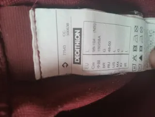 Bañador deportivo rojo