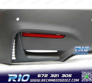 PARAGOLPES TRASERO BMW F30 LOOK M3 + KIT ESCAPE