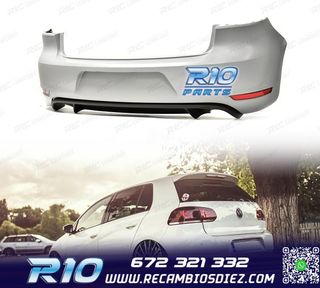 PARAGOLPES TRASERO VOLKSWAGEN VW GOLF 6 08-12 LOOK GTI