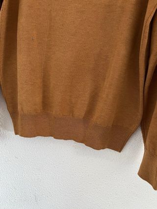 Jersey Lacoste Naranja Manga Larga