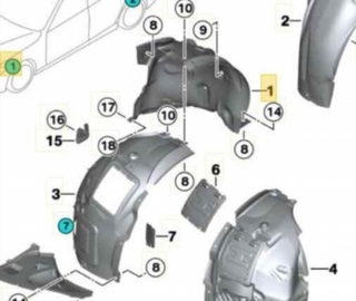 51717260699 PASO RUEDA BMW SERIE 3 LIM. (F30)