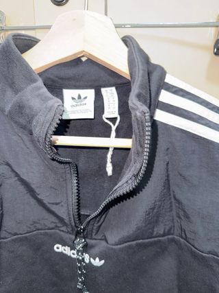 Sudadera Adidas Crop Top 1/4 Zip