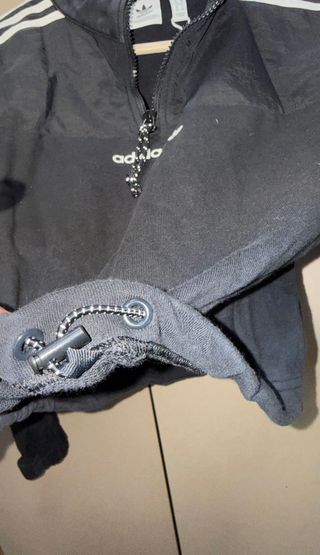 Sudadera Adidas Crop Top 1/4 Zip