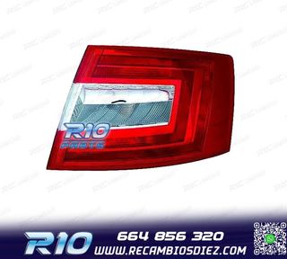 PILOTO DCH SKODA OCTAVIA 4P 13-17 BLANCO ROJO