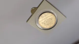 Moneda 100 Francos Plata 1988