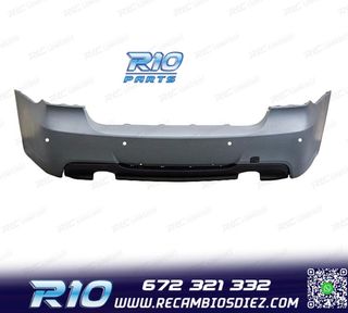 PARAGOLPES TRASERO BMW E90 05-08 LOOK M PDC