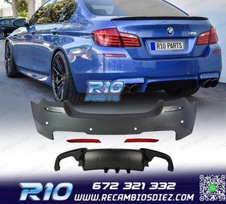 PARAGOLPES TRASERO BMW F10 10-13 LOOK M PDC