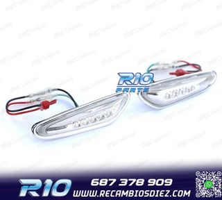 INTERMITENTES BMW E46 01-05 LATERALES LED CROMADO