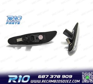 INTERMITENTES BMW E46 01-05 LATERALES LED CROMADO