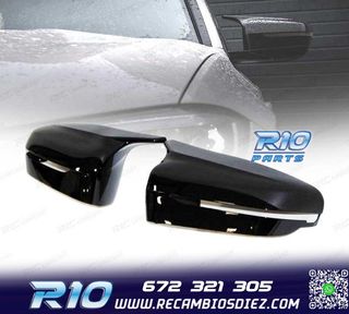 CARCASAS ESPEJOS BMW G20 M4 NEGRO BRILLO