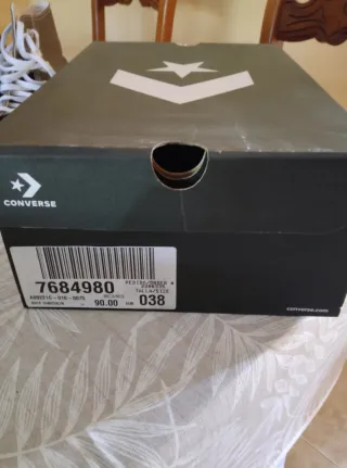 Converse All Star Talla 38 Nuevas