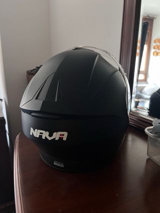 Casco Moto Integral NAVA Negro Mate Talla M