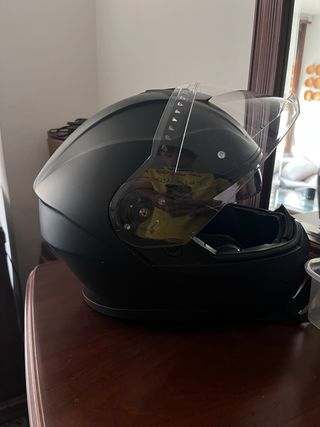Casco Moto Integral NAVA Negro Mate Talla M