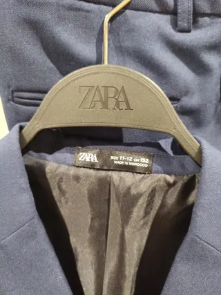 Traje azul niño Zara 11-12
