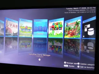 PS4 Slim 1TB Negra - Versión 9.60 más juegos