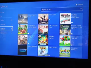 PS4 Slim 1TB Negra - Versión 9.60 más juegos