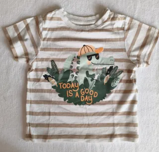 5 magliette estive bimbo 12-18 mesi