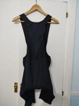 Maillot Ciclismo Negro con Tirantes 3xl