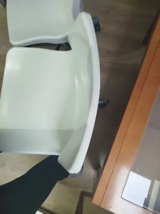 Silla escritorio Ikea giratoria blanca