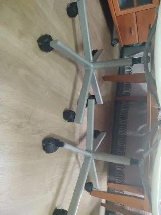 Silla escritorio Ikea giratoria blanca