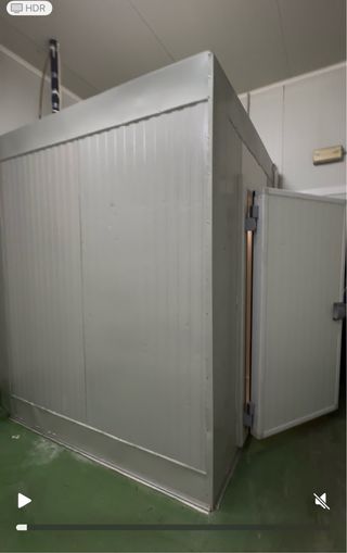 Cámara de ultracongelado y evaporadores