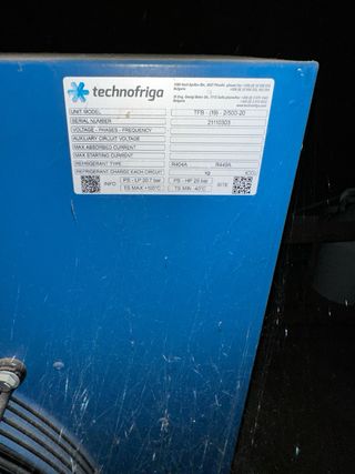 Cámara de ultracongelado y evaporadores