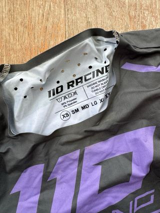 Traje Motocross 110 Racing Morado