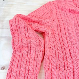 Amazon Essentials Pullover Largo Coral Talla S