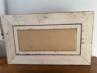 Pareja de óleos firmados escenas rurales