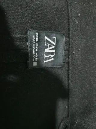 Abrigo Zara Negro