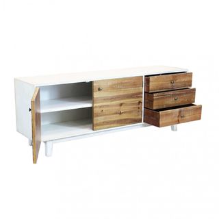 Mobile Porta TV Legno 2 Ante 3 Cassetti 178x45cm