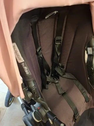 Carro Bugaboo Rosa y Negro 2en1