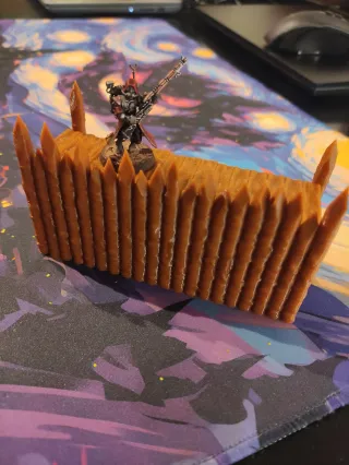 Empalizada para escenografía Wargaming