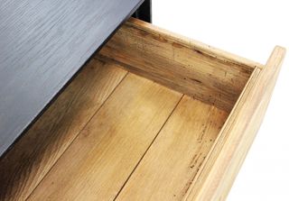 Comodino Pino Riciclato Legno Massello 52x43x52cm