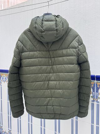 Chaqueta Napapijri verde con capucha